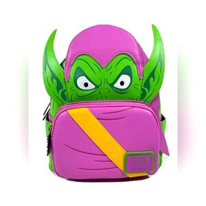 Loungefly Marvel Green Goblin Exclusive Backpack Green Purple Spider-Man NWT